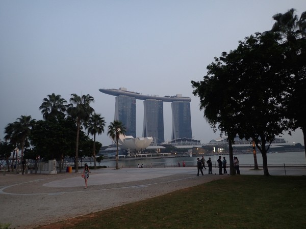 Marina Bay Sands is now an icon in the Singaporean skyline.
