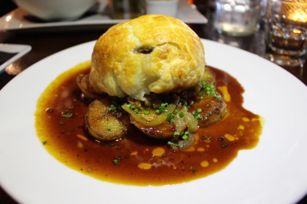 The beef Wellington at the Tasting Room.