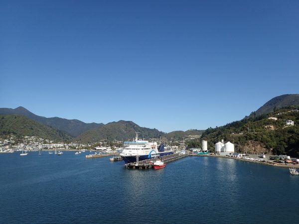 Arriving in Picton!